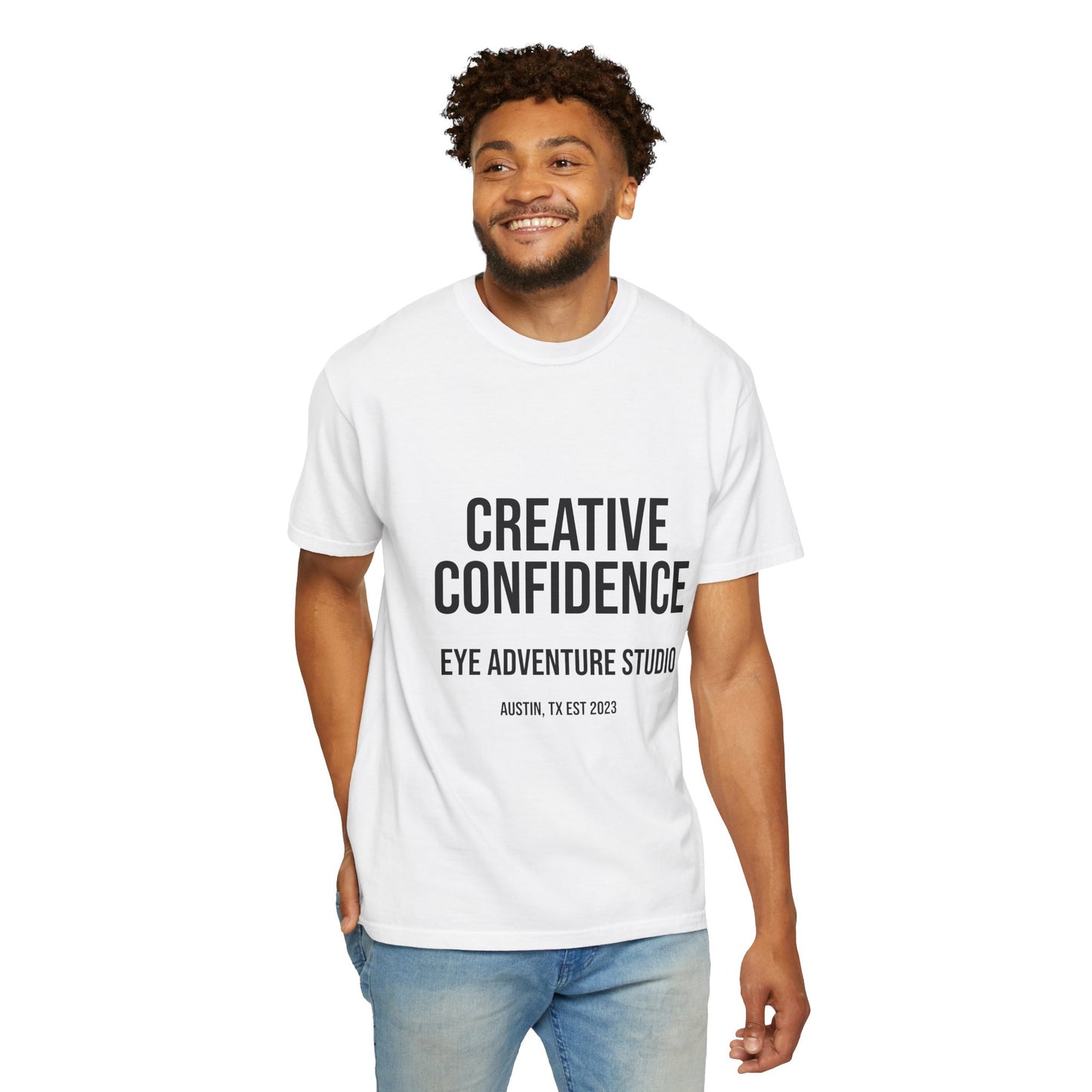 Creative Confidence - DOOM Unisex Garment-Dyed T-shirt