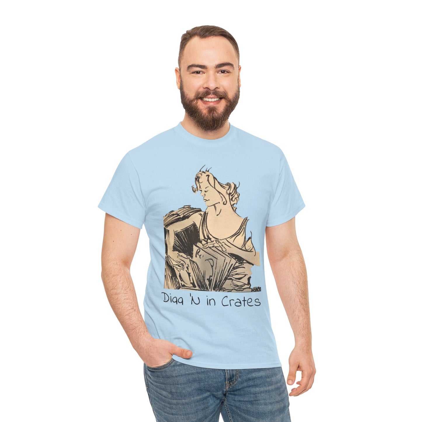 Artistic Unisex Tee, Casual Wear, Gift for Art Lovers, Comfortable Graphic T-Shirt, Unique Cotton Tee, Summer Fashion