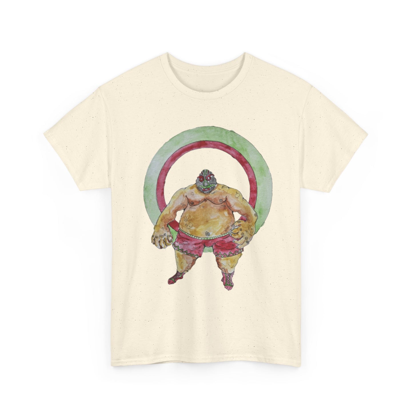Sumo Spirit Tee - Playful Unisex Cotton Shirt, Fun Graphic Tee, Summer Casual Wear, Gift for Sumo Fans, Unique Art T-Shirt