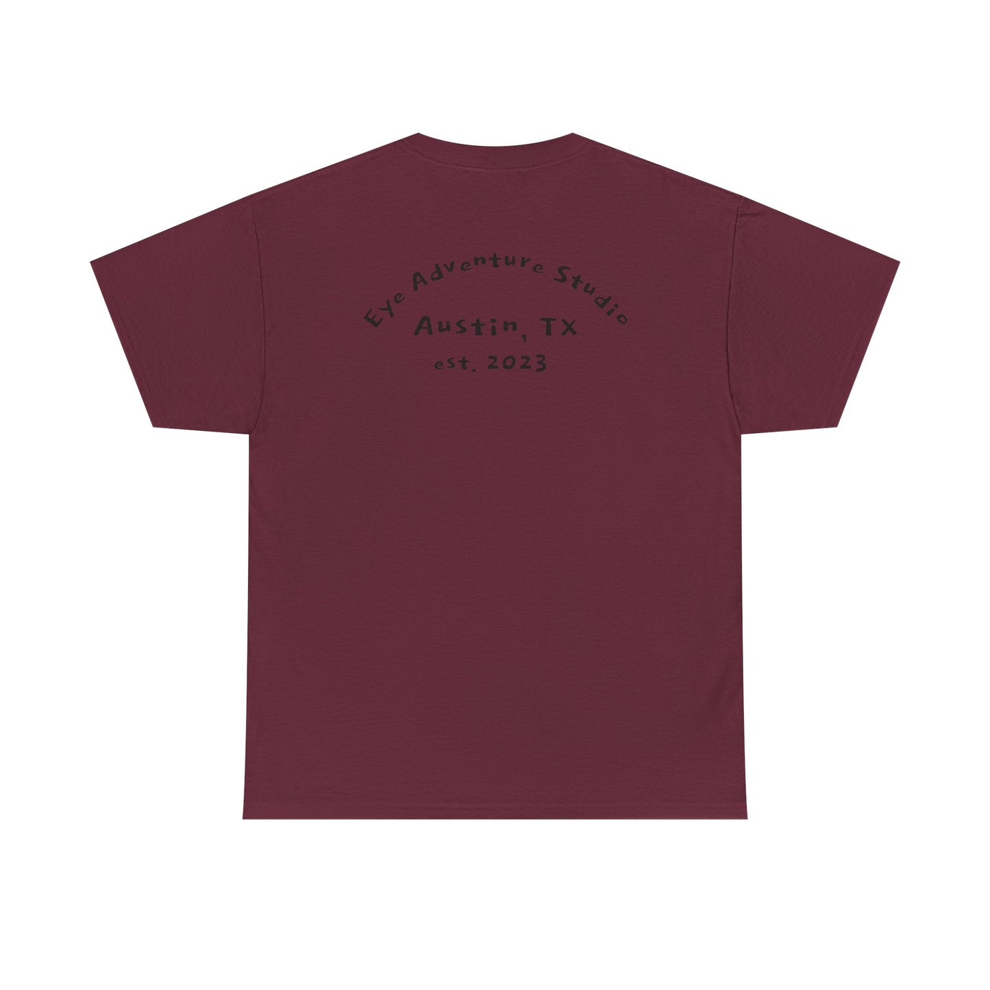 Camden Queen Amy W. Portrait Art Tee — Watercolor Painted Amy W. Hand-Drawn Tattooed Woman Graphic T-Shirt