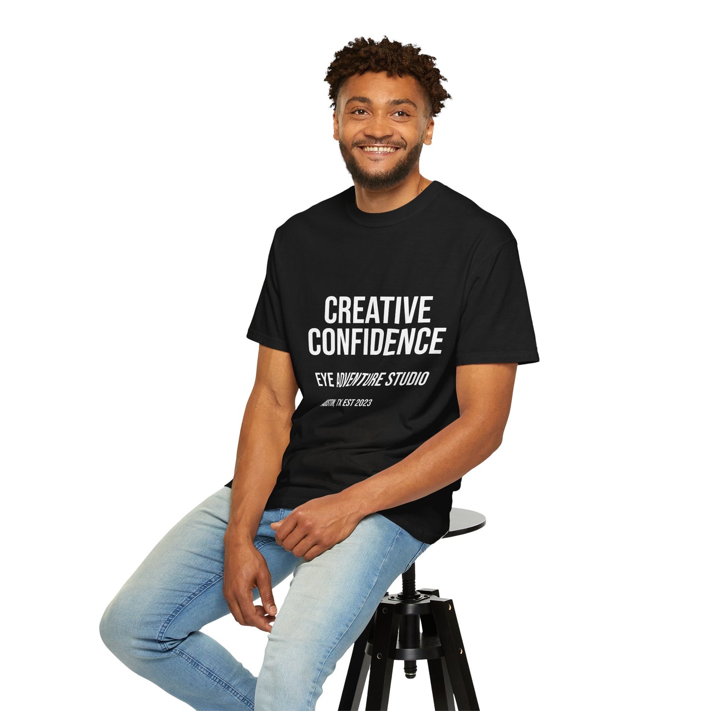 Creative Confidence - DOOM Unisex Garment-Dyed T-shirt