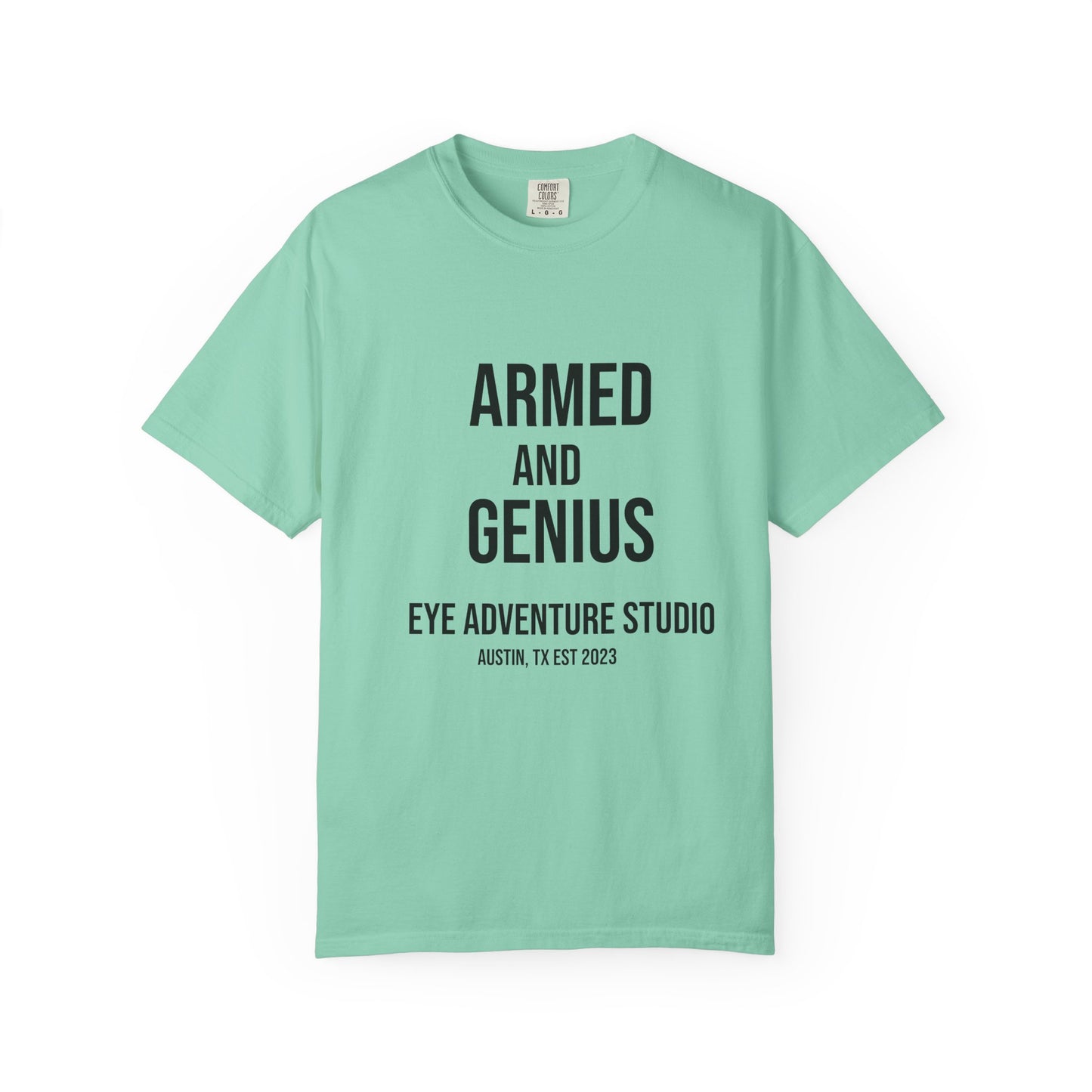 Ocean Genius Octopus Unisex Garment-Dyed T-shirt
