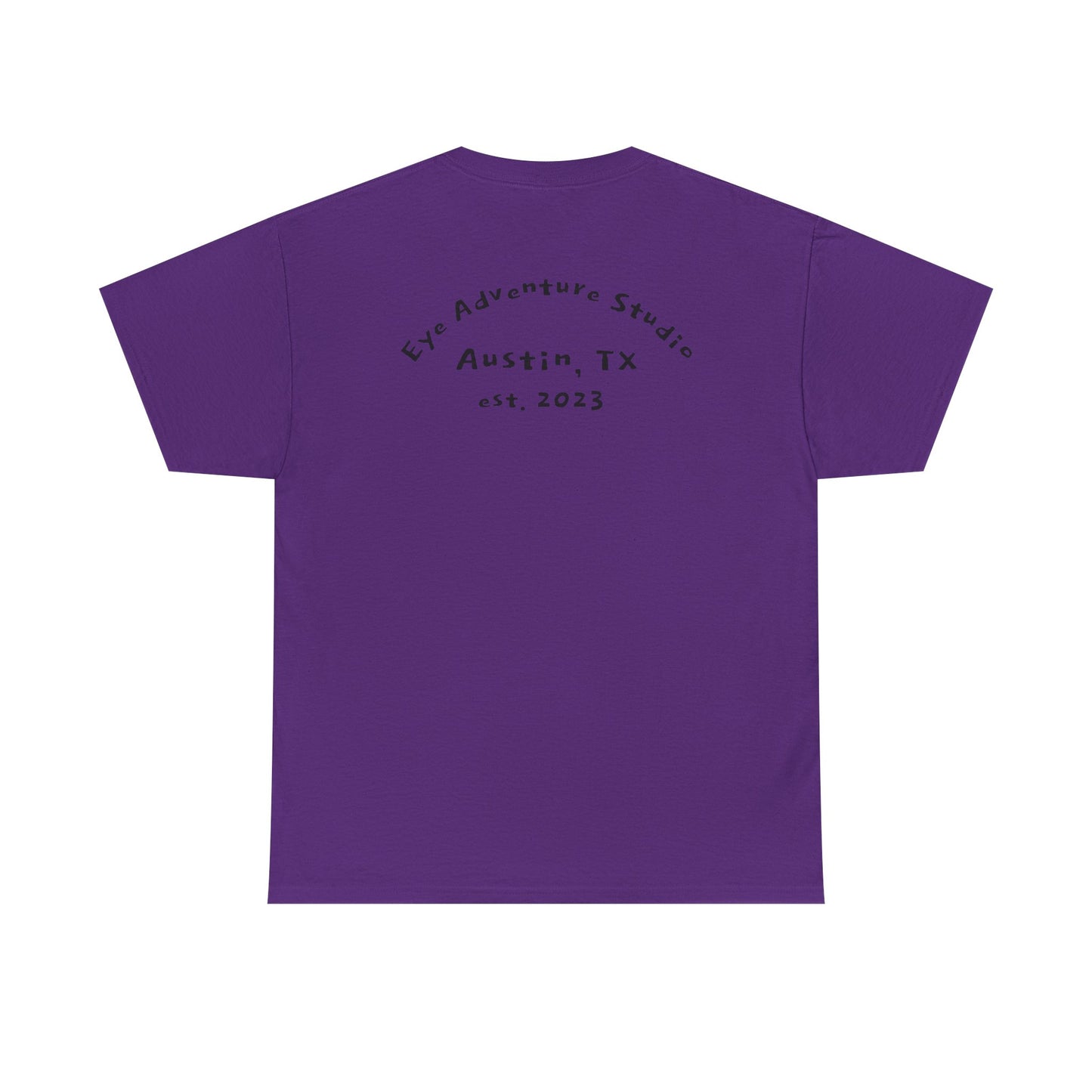 Camden Queen Amy W. Portrait Art Tee — Watercolor Painted Amy W. Hand-Drawn Tattooed Woman Graphic T-Shirt