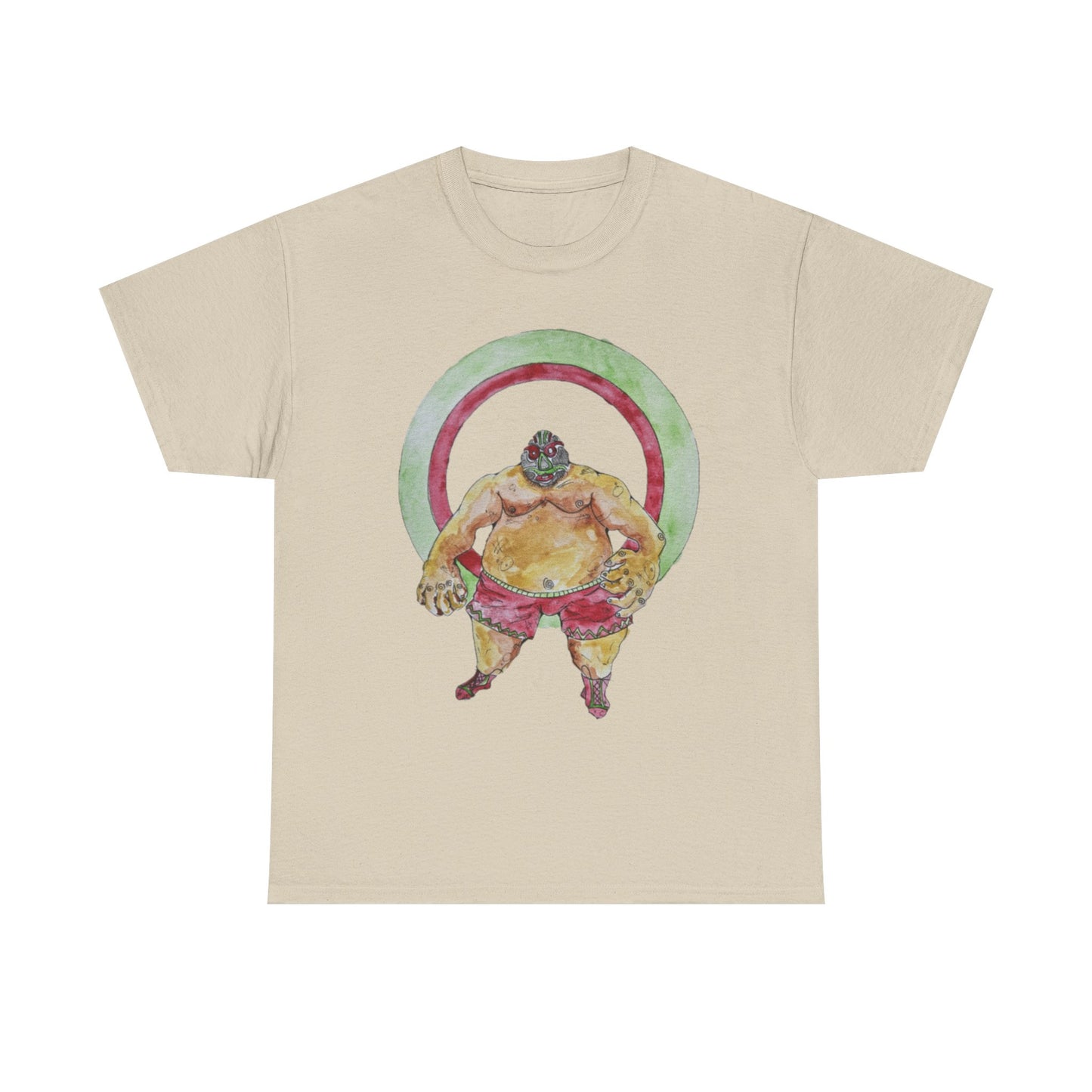 Sumo Spirit Tee - Playful Unisex Cotton Shirt, Fun Graphic Tee, Summer Casual Wear, Gift for Sumo Fans, Unique Art T-Shirt