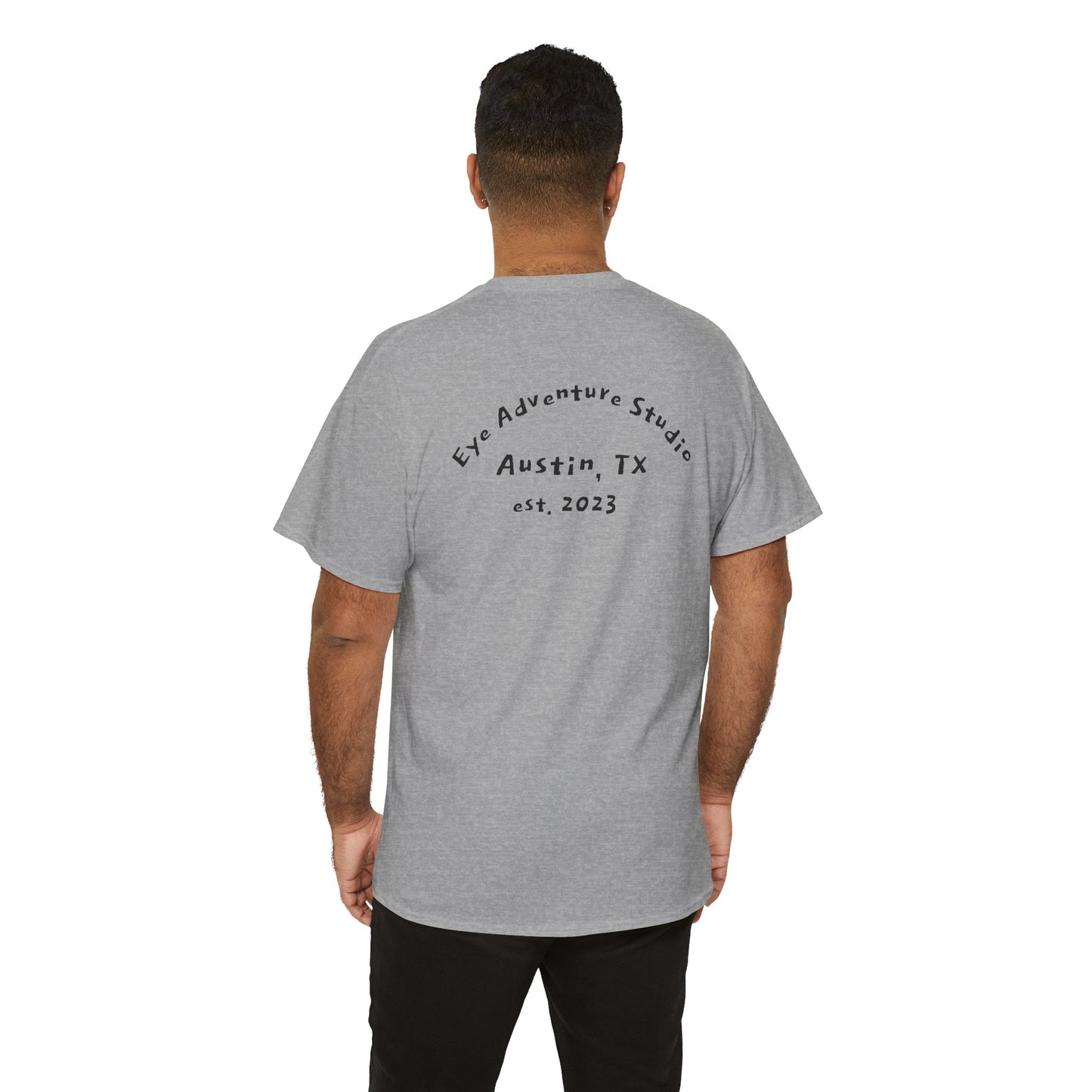 Camden Queen Amy W. Portrait Art Tee — Watercolor Painted Amy W. Hand-Drawn Tattooed Woman Graphic T-Shirt
