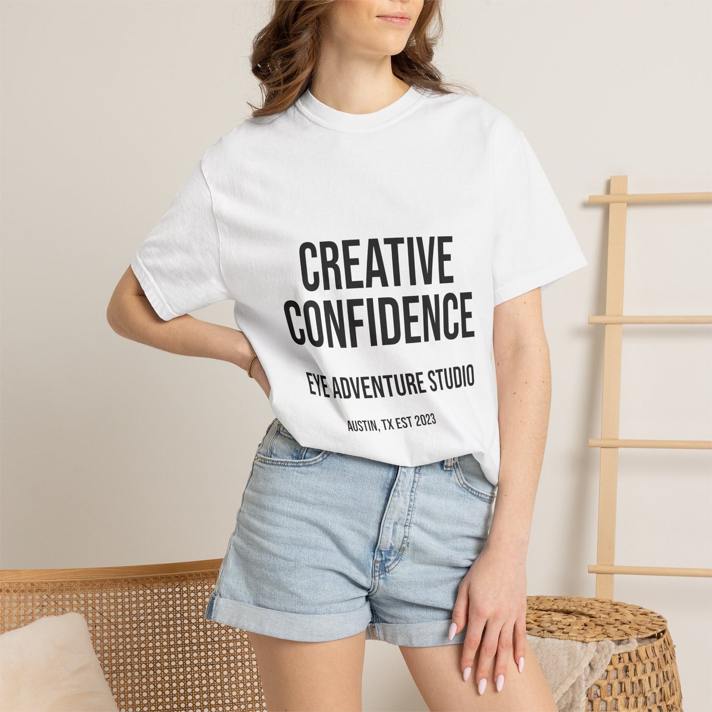 Creative Confidence - DOOM Unisex Garment-Dyed T-shirt