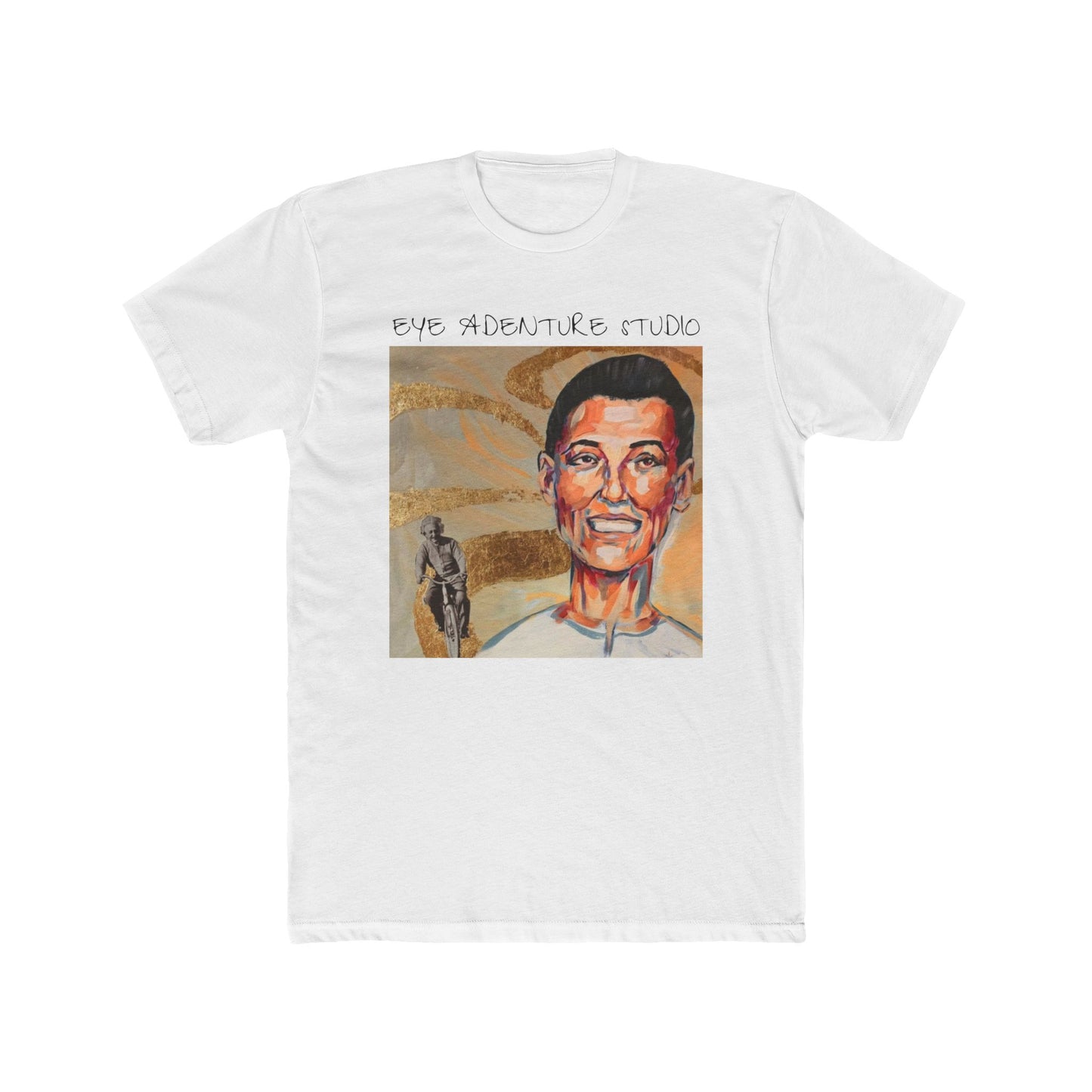 Shared Ideas Claudia Sheinbaum and Albert Einstein Eye Adventure Studio Portrait Tee