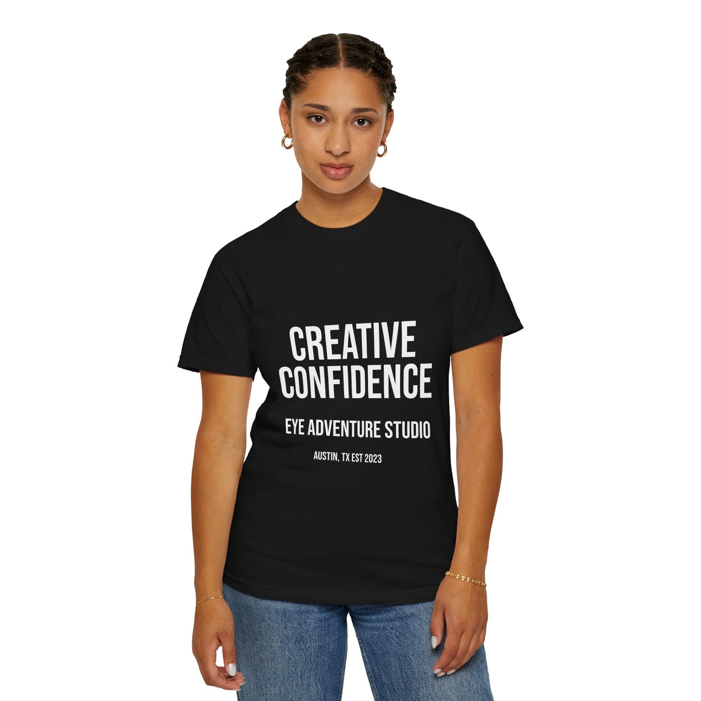 Creative Confidence - DOOM Unisex Garment-Dyed T-shirt