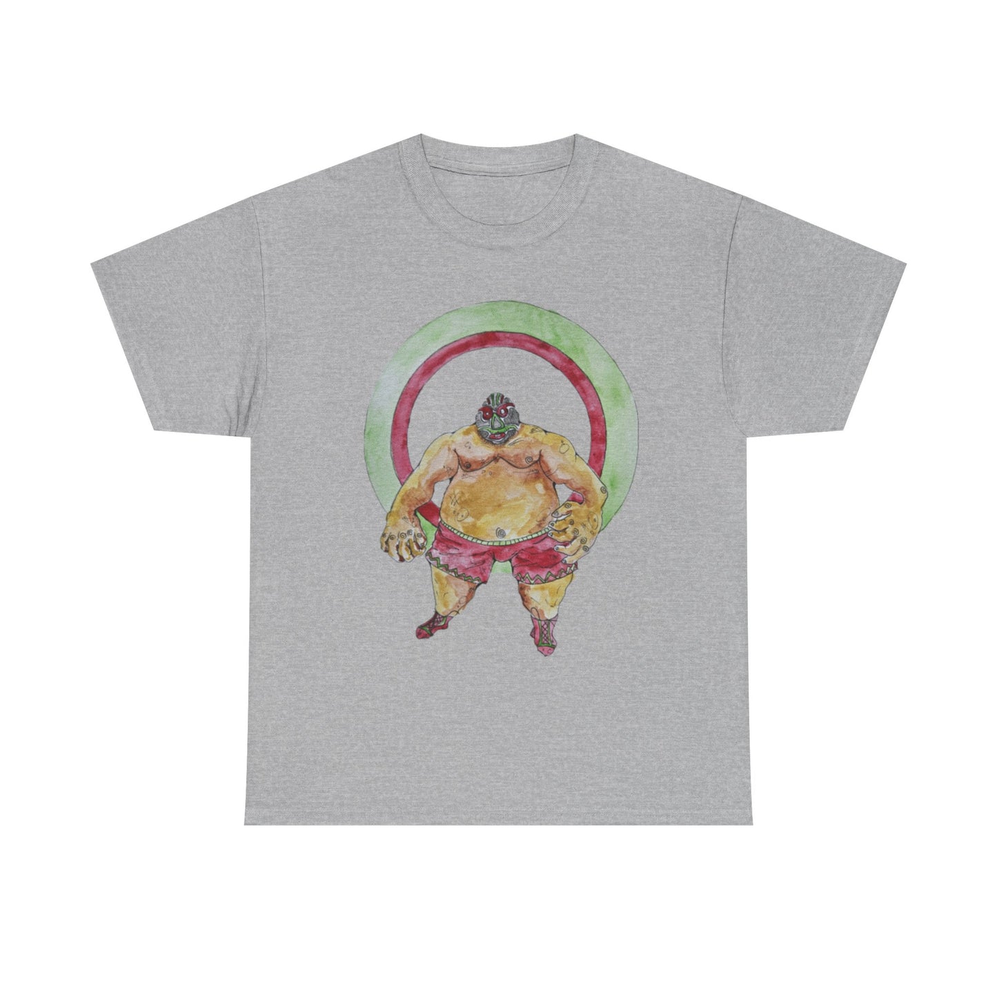 Sumo Spirit Tee - Playful Unisex Cotton Shirt, Fun Graphic Tee, Summer Casual Wear, Gift for Sumo Fans, Unique Art T-Shirt