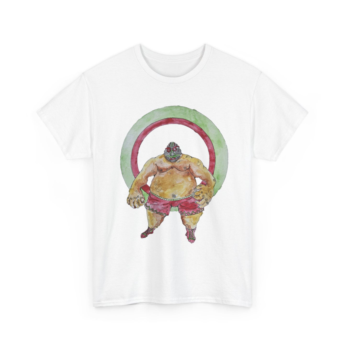 Sumo Spirit Tee - Playful Unisex Cotton Shirt, Fun Graphic Tee, Summer Casual Wear, Gift for Sumo Fans, Unique Art T-Shirt