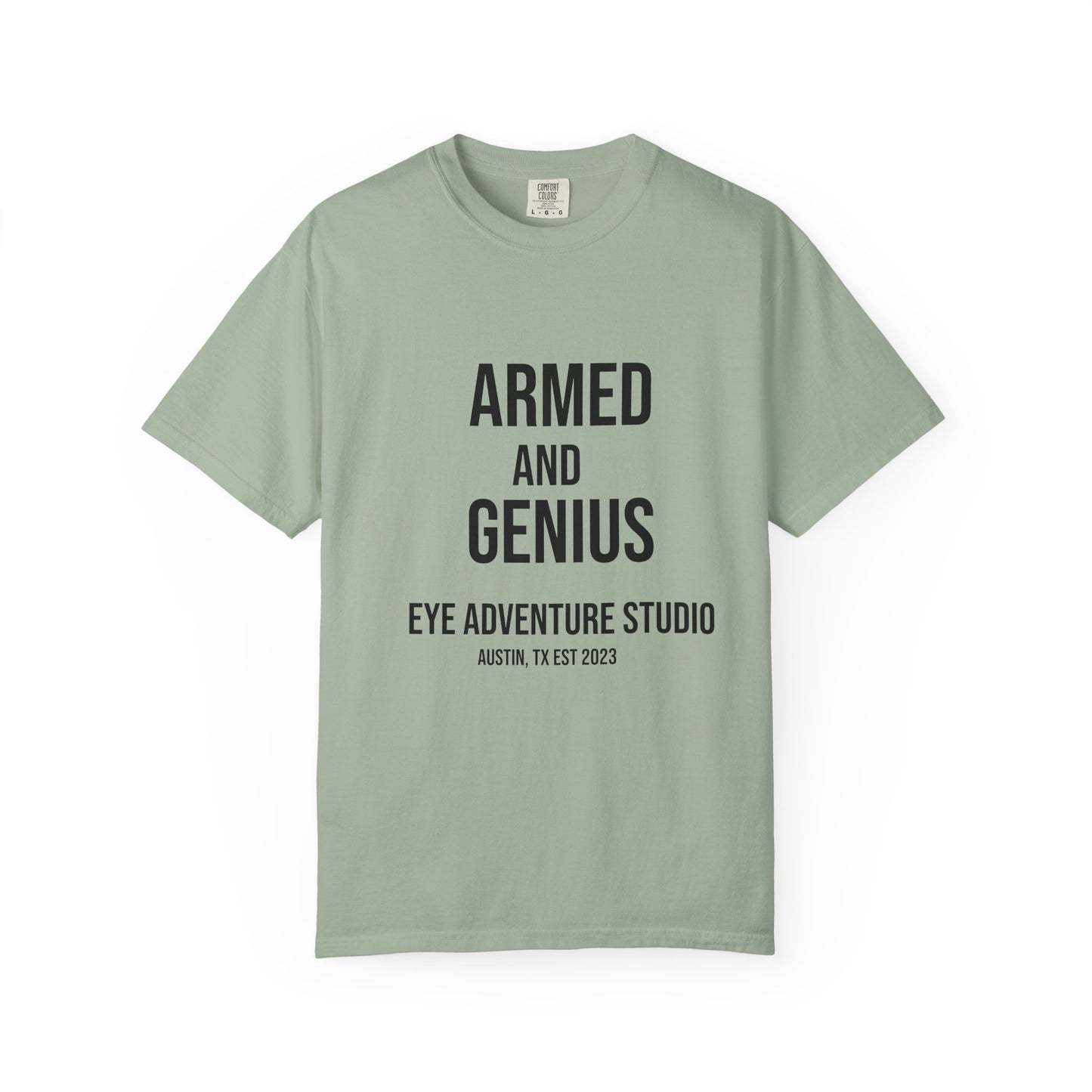 Ocean Genius Octopus Unisex Garment-Dyed T-shirt