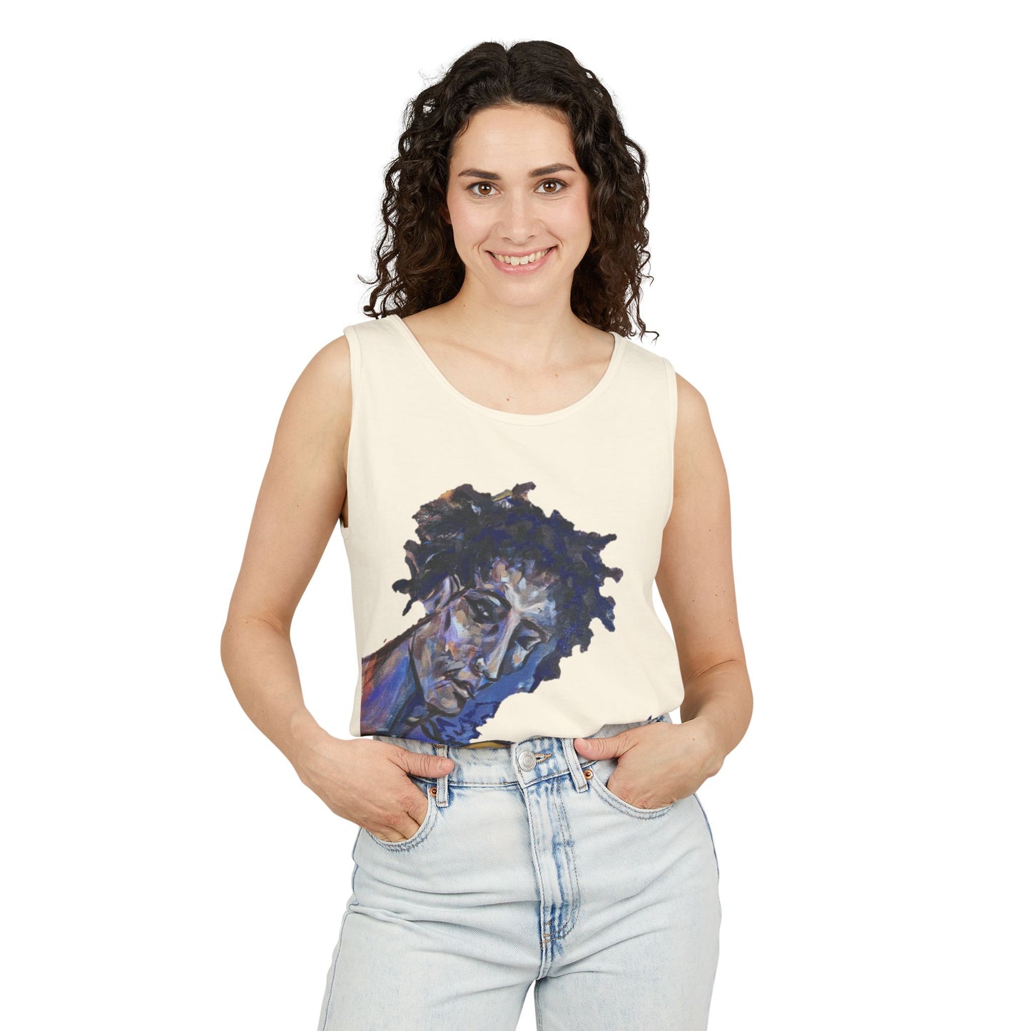 Artistic Unisex Tank Top | Music Vibes | Gift for Artists | Summer Fashion | Cool Summer Outfit | Unique Graphic Tee