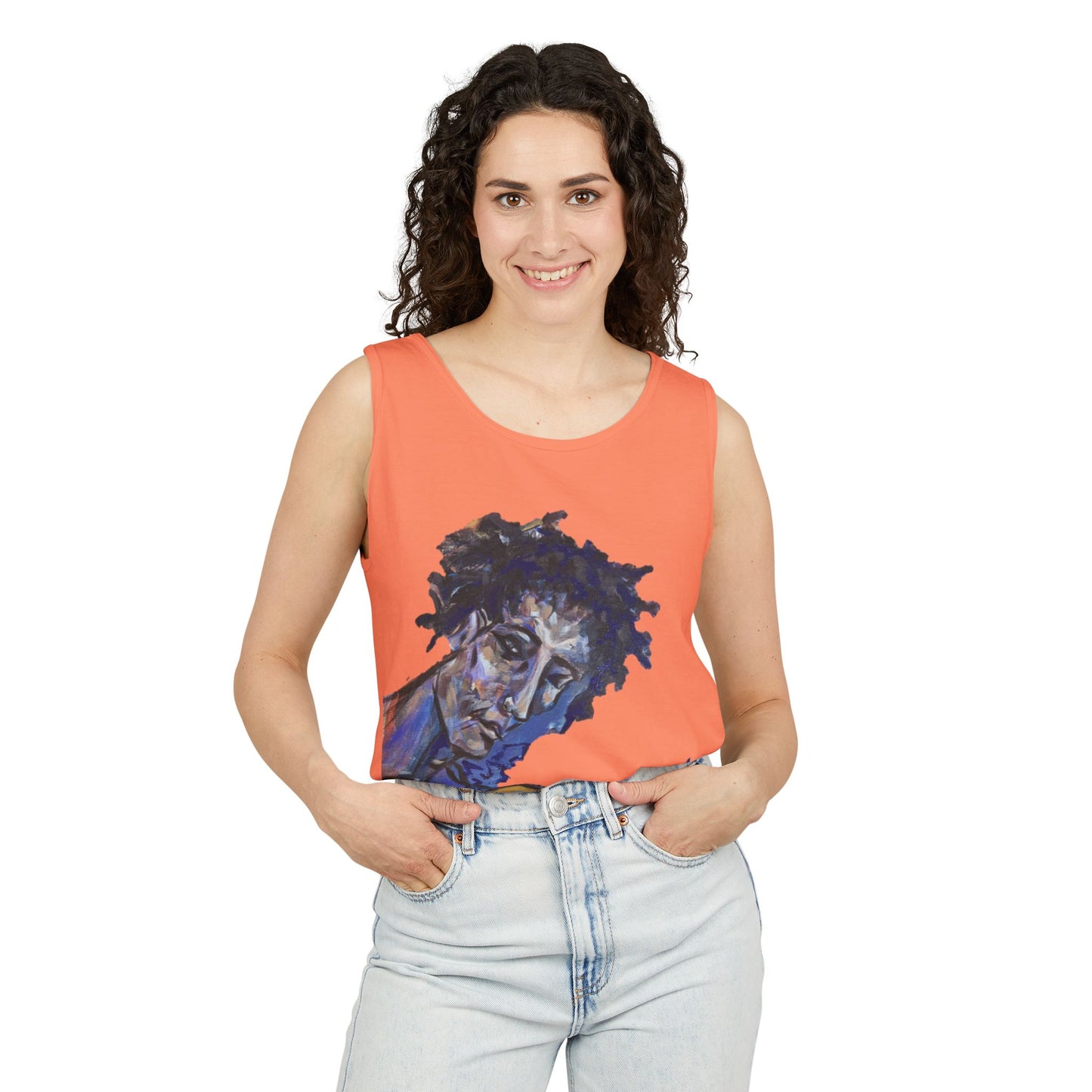 Artistic Unisex Tank Top | Music Vibes | Gift for Artists | Summer Fashion | Cool Summer Outfit | Unique Graphic Tee