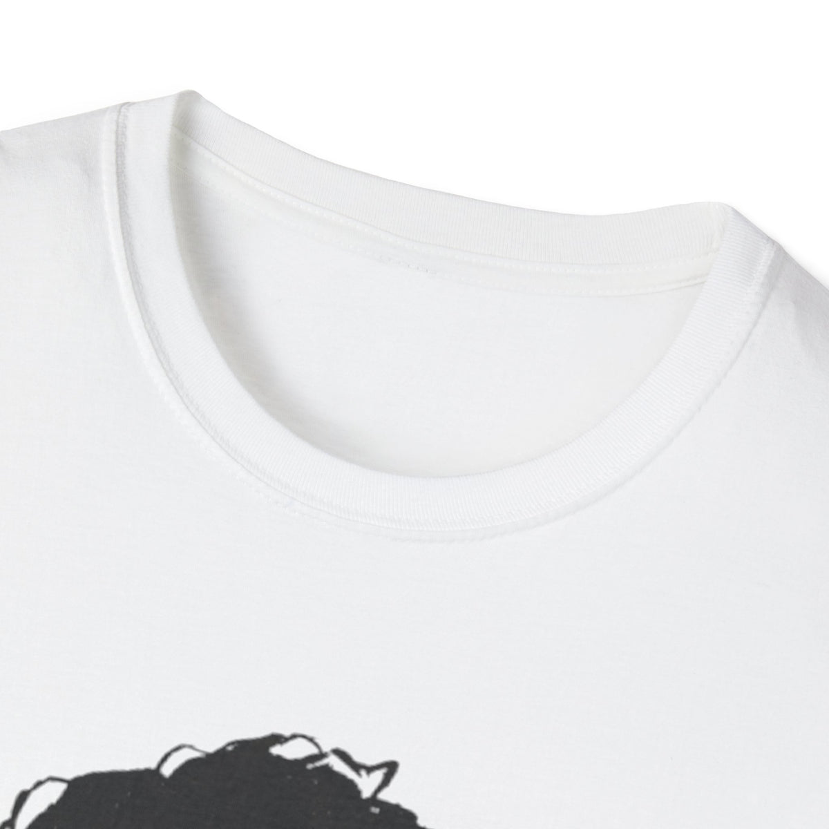 Mike's Light Portrait Graphic T-Shirt M. Jackson hand drawn illustration