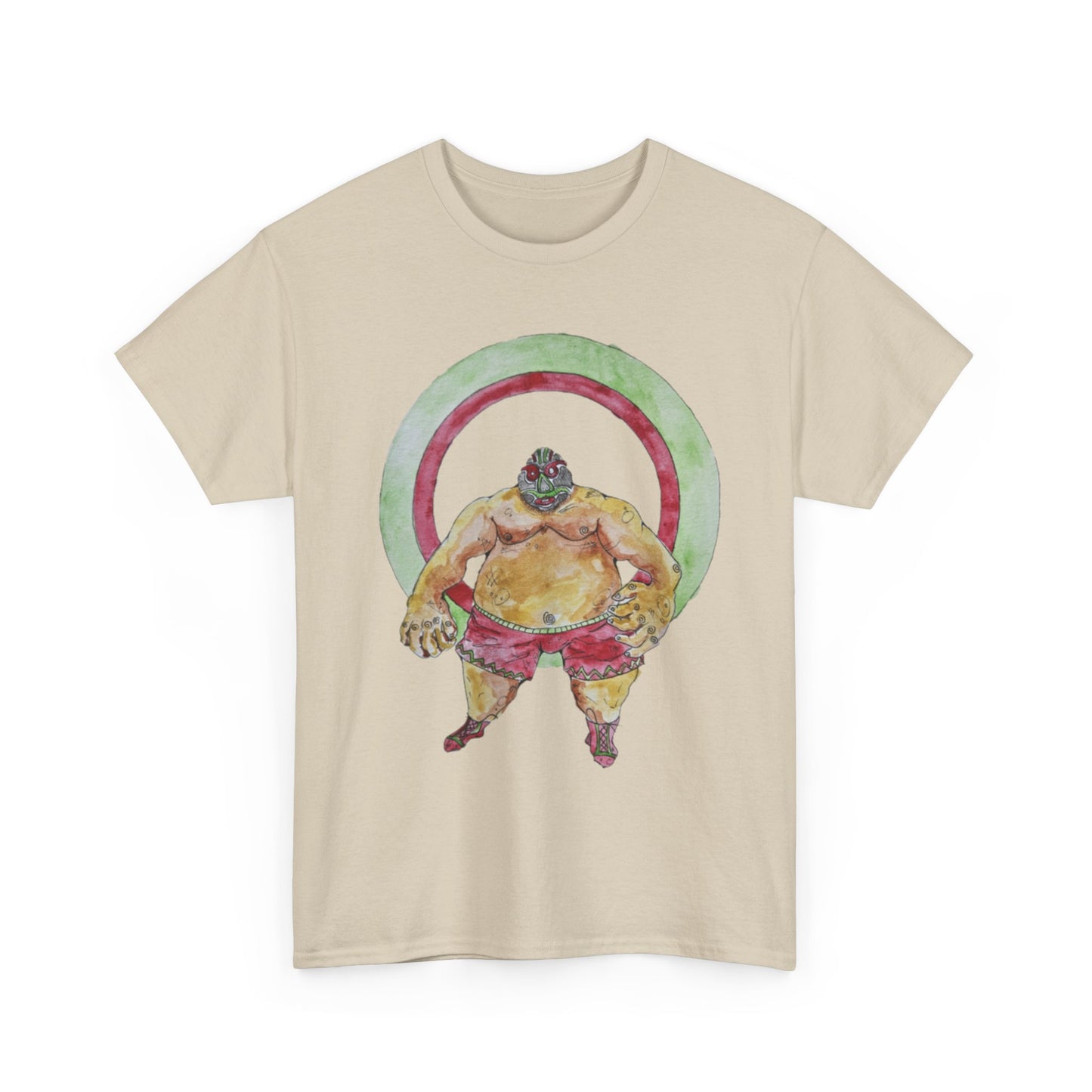 Sumo Spirit Tee - Playful Unisex Cotton Shirt, Fun Graphic Tee, Summer Casual Wear, Gift for Sumo Fans, Unique Art T-Shirt