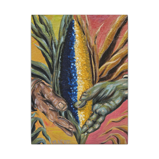 Human Union. Matte Canvas, Stretched, 0.75" (Multi-Size)