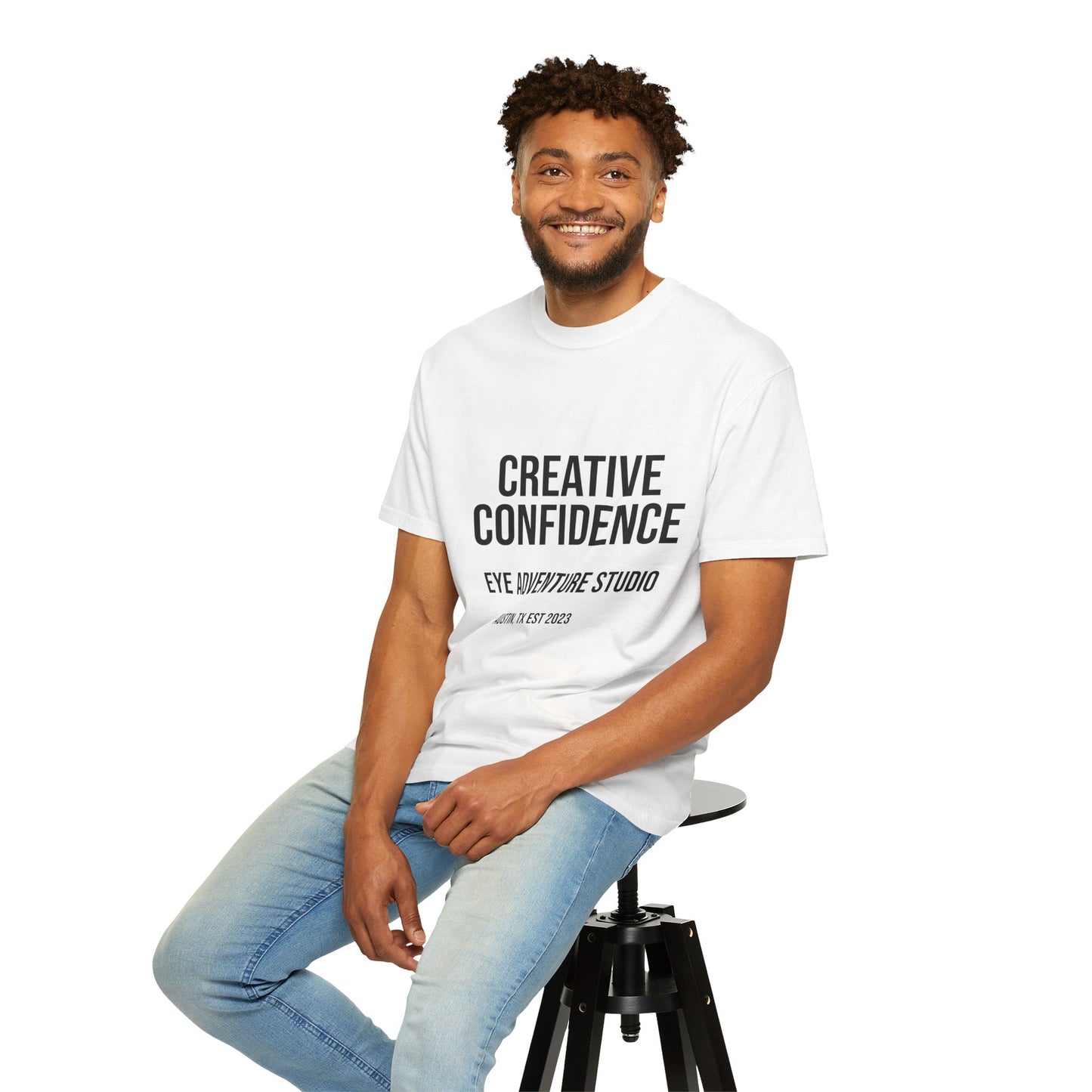 Creative Confidence - DOOM Unisex Garment-Dyed T-shirt