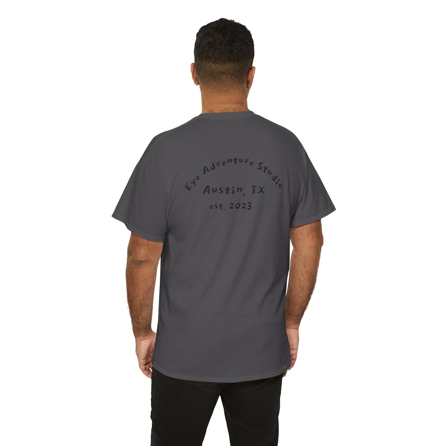 Camden Queen Amy W. Portrait Art Tee — Watercolor Painted Amy W. Hand-Drawn Tattooed Woman Graphic T-Shirt