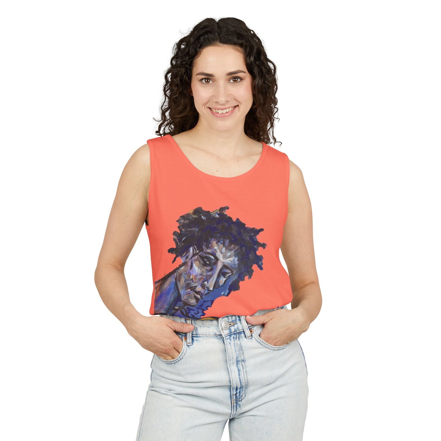 Artistic Unisex Tank Top | Music Vibes | Gift for Artists | Summer Fashion | Cool Summer Outfit | Unique Graphic Tee