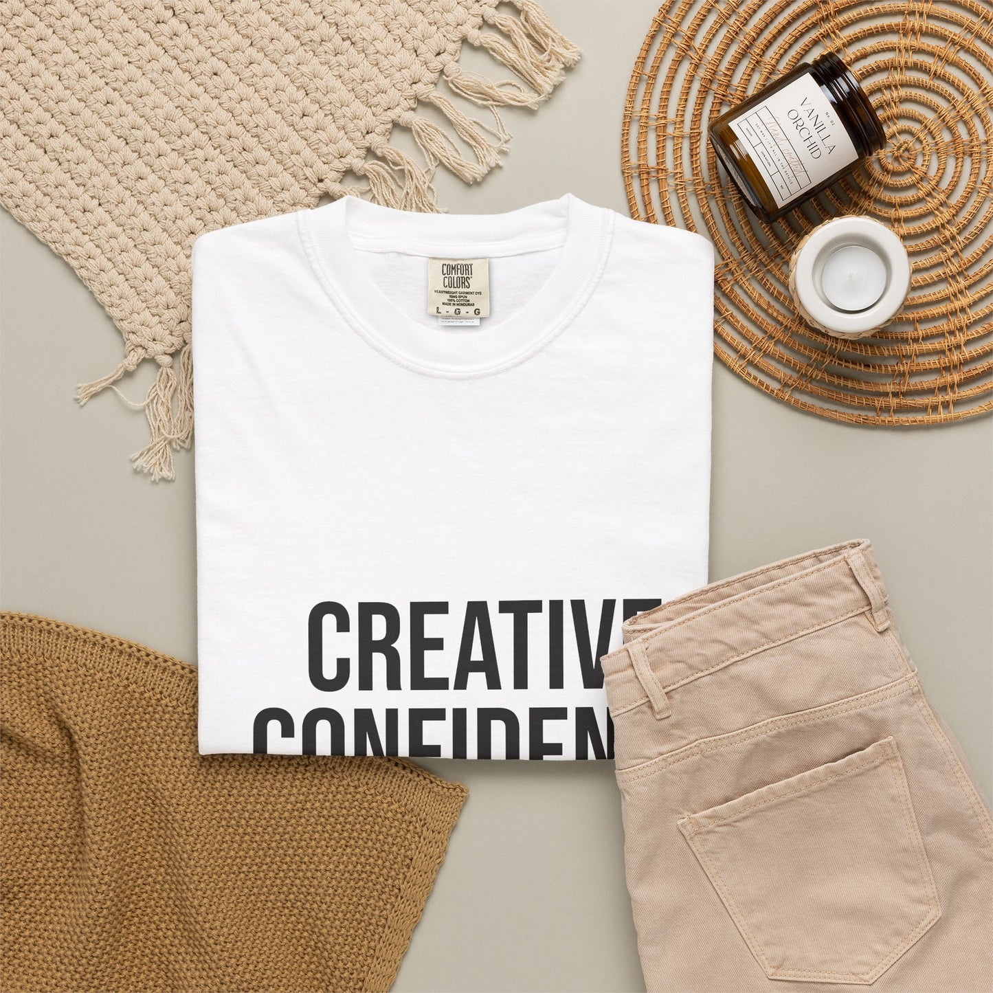 Creative Confidence - DOOM Unisex Garment-Dyed T-shirt