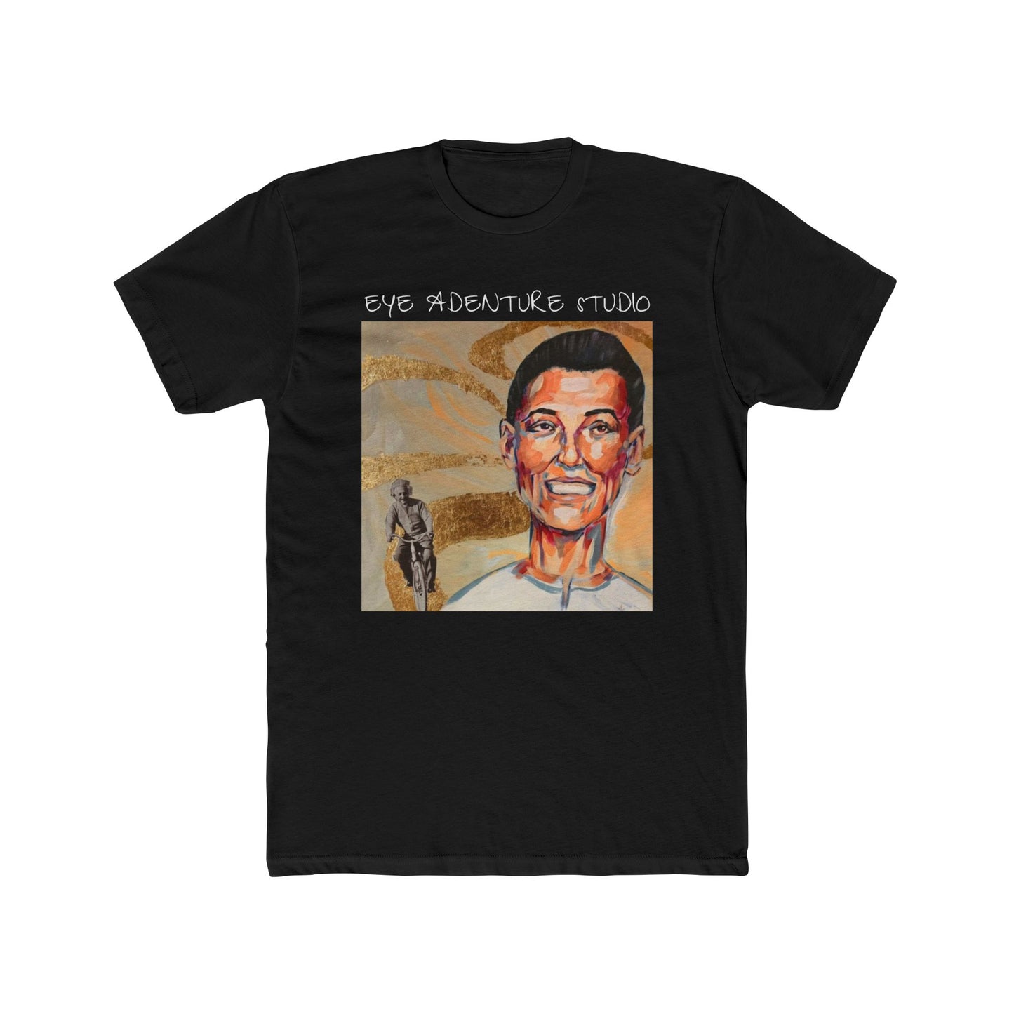 Shared Ideas Claudia Sheinbaum and Albert Einstein Eye Adventure Studio Portrait Tee
