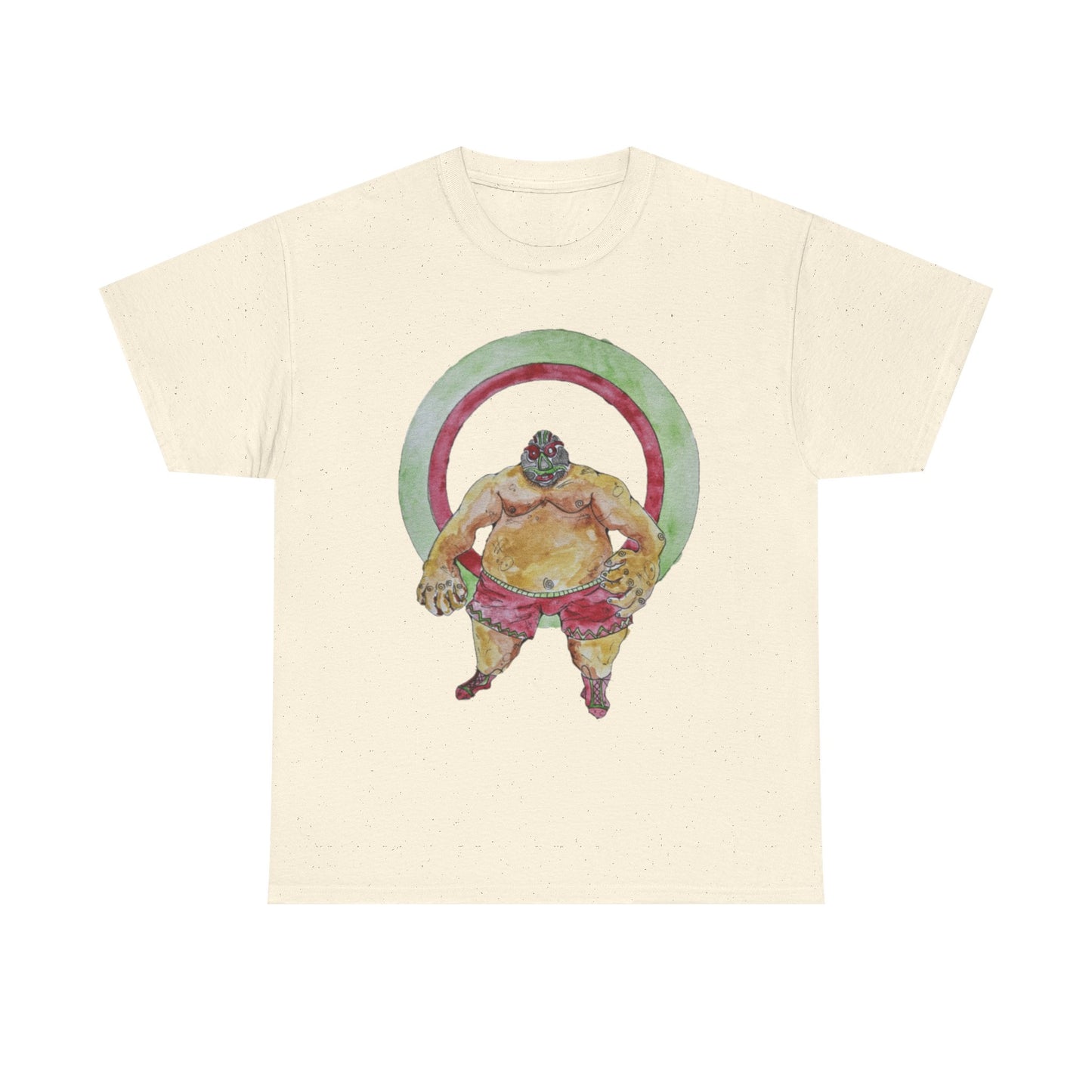 Sumo Spirit Tee - Playful Unisex Cotton Shirt, Fun Graphic Tee, Summer Casual Wear, Gift for Sumo Fans, Unique Art T-Shirt