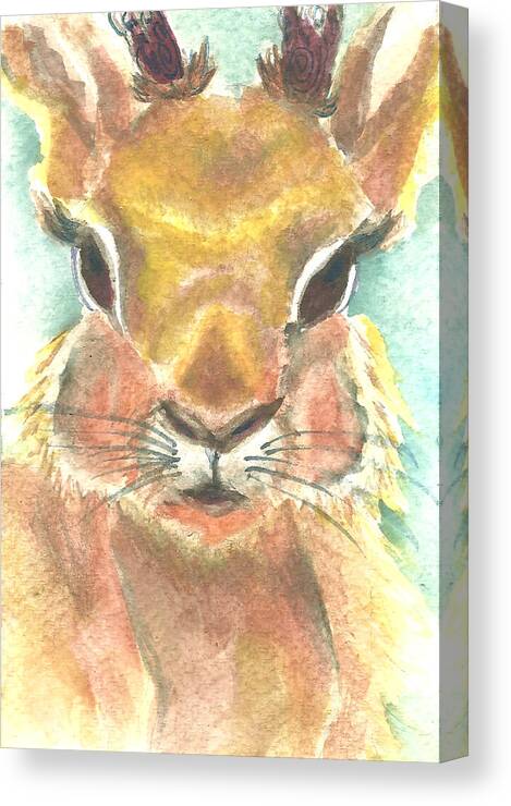 Jackalope Texas Tough - Canvas Print