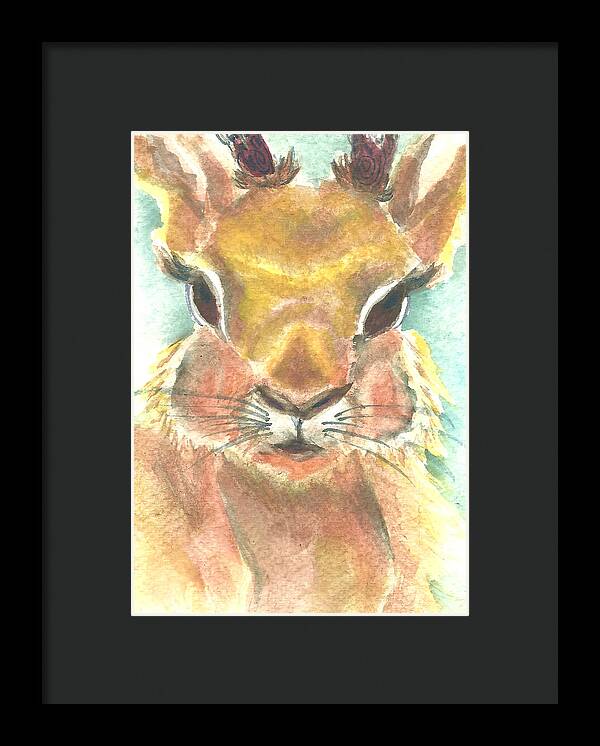 Jackalope Texas Tough - Framed Print