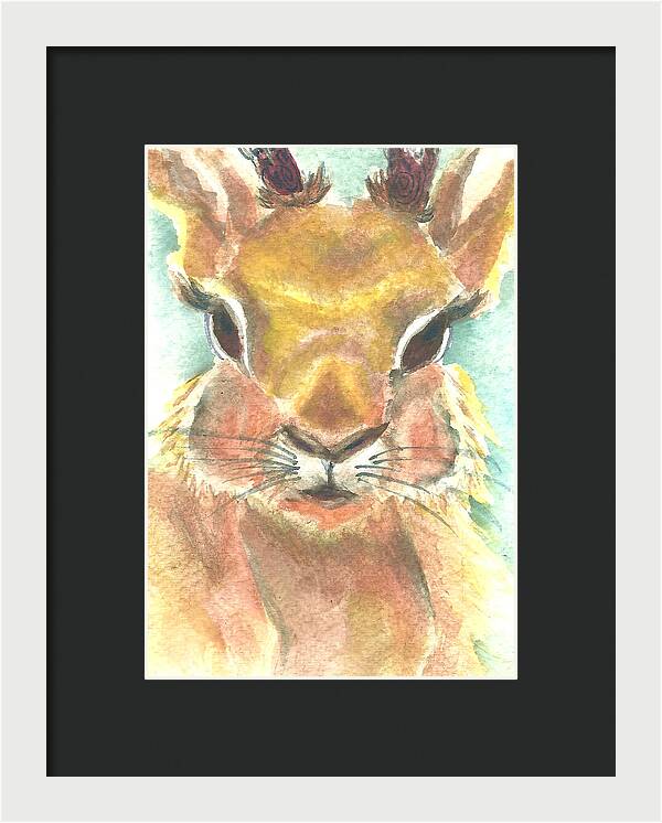 Jackalope Texas Tough - Framed Print