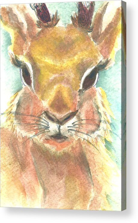 Jackalope Texas Tough - Acrylic Print