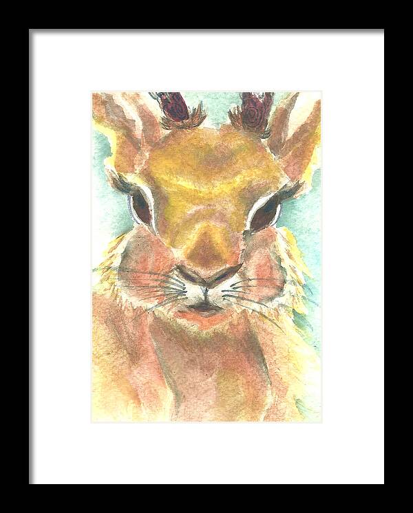 Jackalope Texas Tough - Framed Print