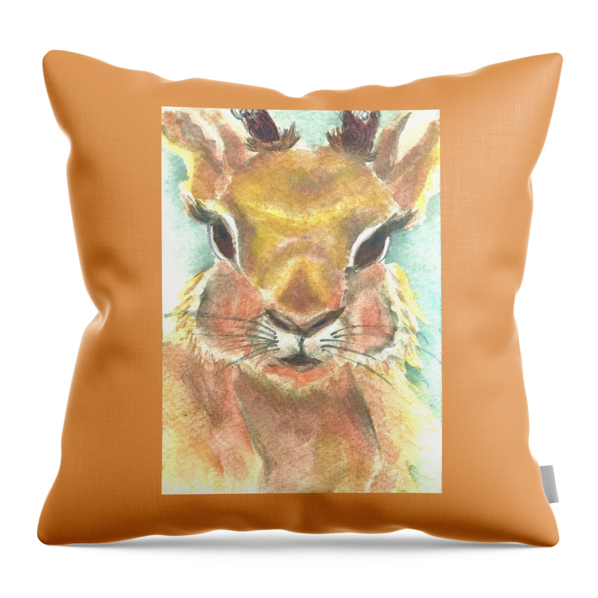 Jackalope Texas Tough - Throw Pillow