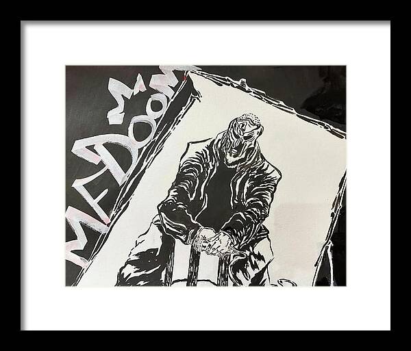 Doom Dominance MF Doom - Framed Print