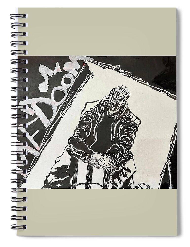 Doom Dominance MF Doom - Spiral Notebook
