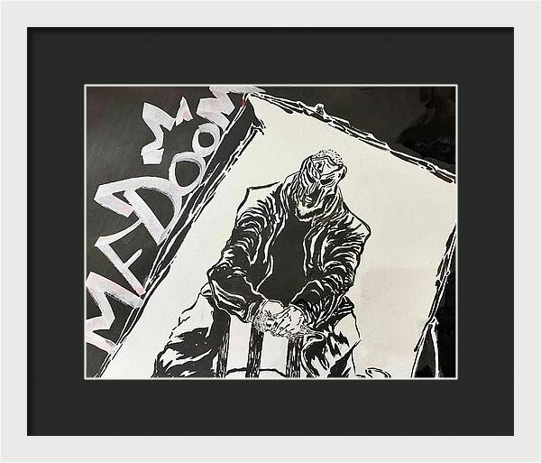 Doom Dominance MF Doom - Framed Print