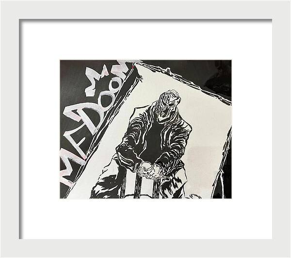 Doom Dominance MF Doom - Framed Print