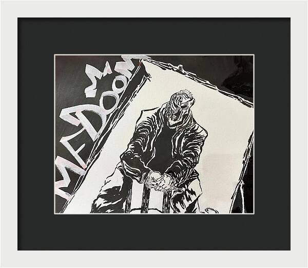 Doom Dominance MF Doom - Framed Print