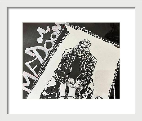 Doom Dominance MF Doom - Framed Print