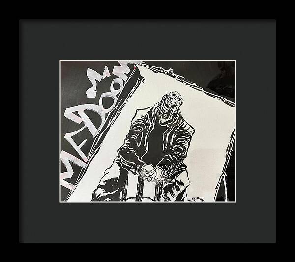 Doom Dominance MF Doom - Framed Print