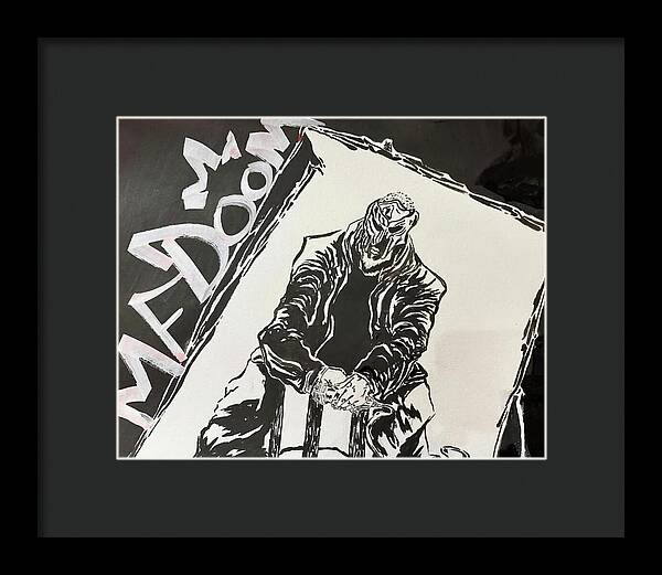 Doom Dominance MF Doom - Framed Print
