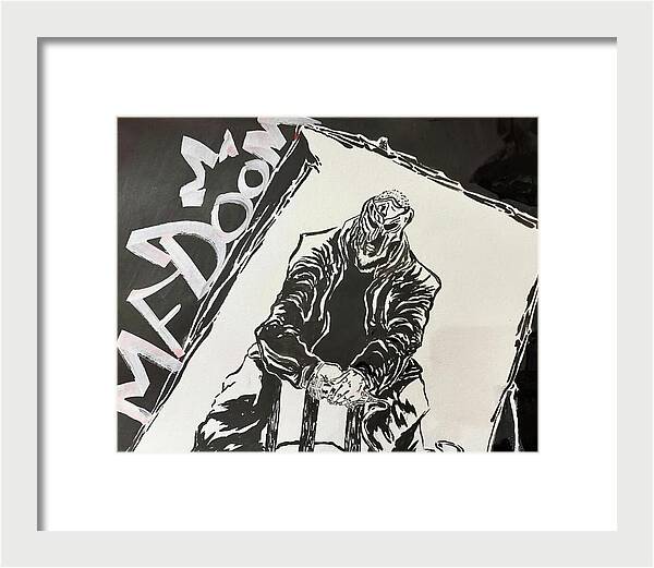 Doom Dominance MF Doom - Framed Print