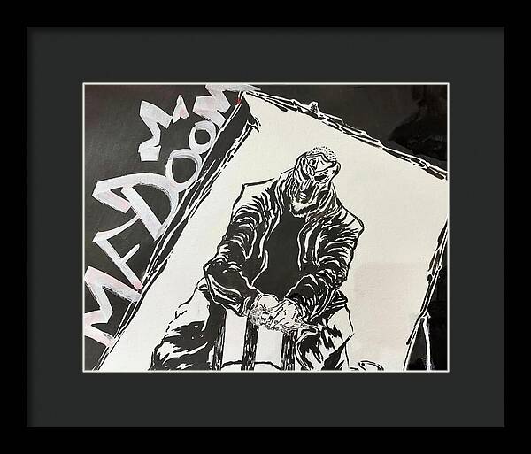 Doom Dominance MF Doom - Framed Print
