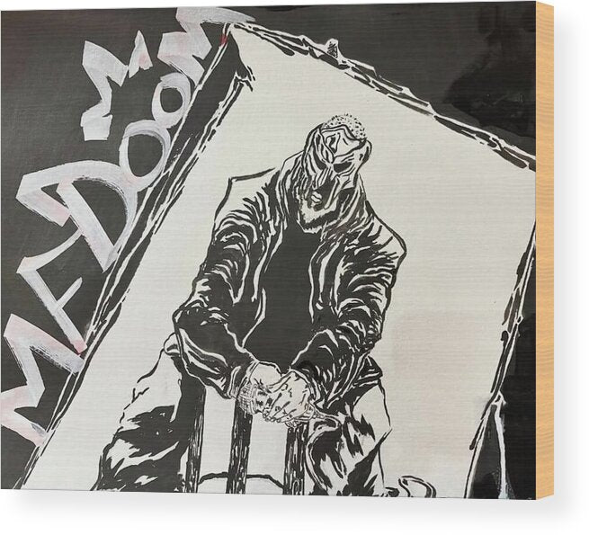Doom Dominance MF Doom - Wood Print