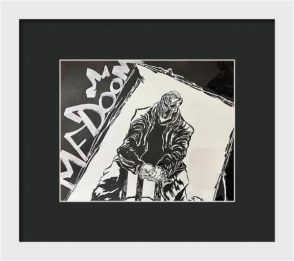 Doom Dominance MF Doom - Framed Print