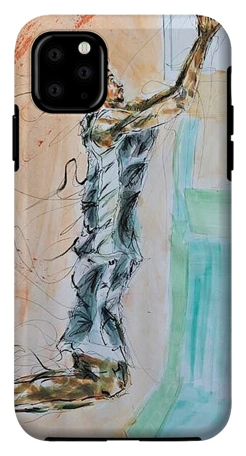 Victor Alien Wembanyama San Antonio Spurs - Phone Case