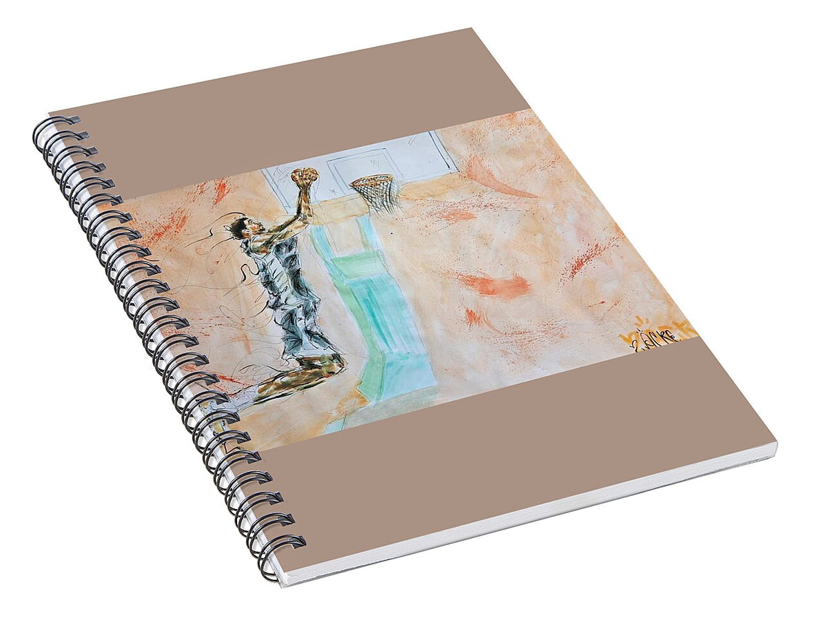 Victor Alien Wembanyama San Antonio Spurs - Spiral Notebook