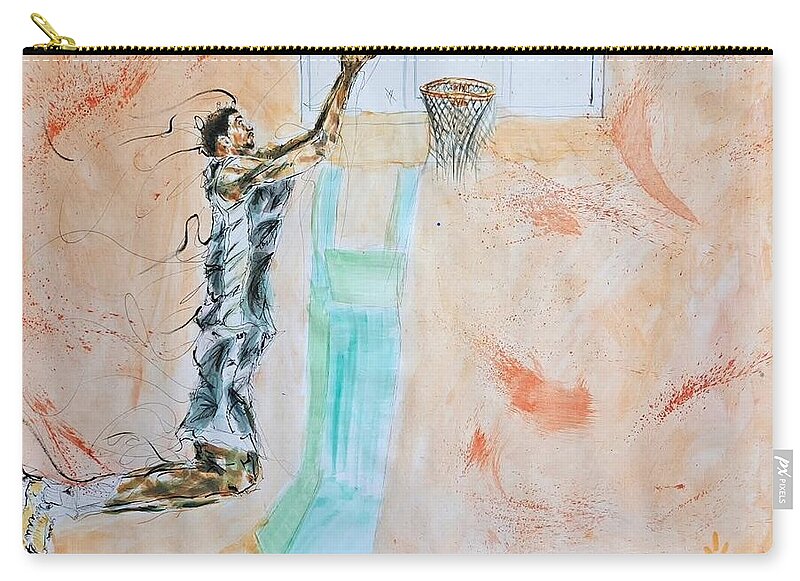 Victor Alien Wembanyama San Antonio Spurs - Zip Pouch