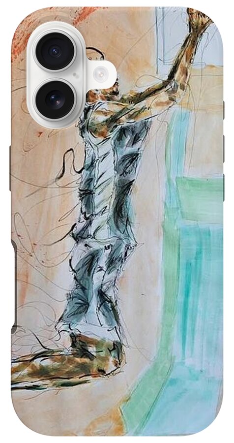 Victor Alien Wembanyama San Antonio Spurs - Phone Case