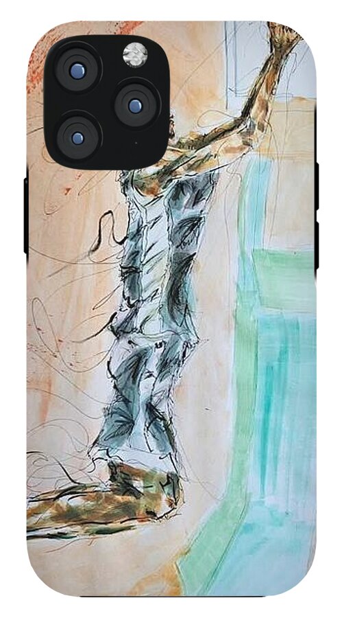 Victor Alien Wembanyama San Antonio Spurs - Phone Case