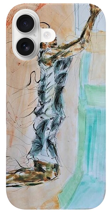 Victor Alien Wembanyama San Antonio Spurs - Phone Case